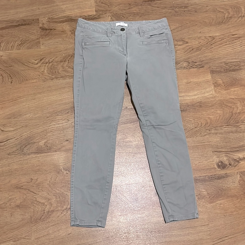 LOFT Olive Green Pants Size 6 Petite
